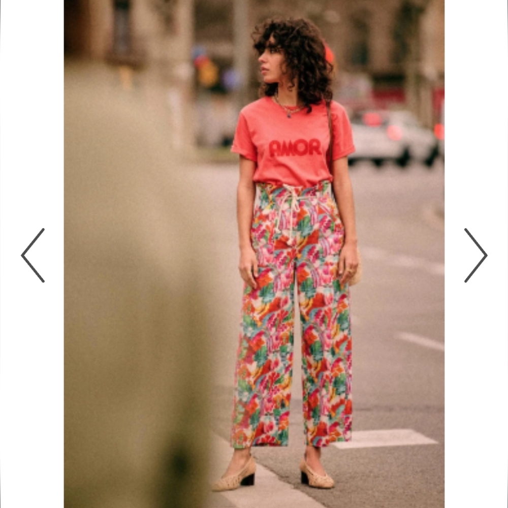 Sezane Pantalon Jacques Linen Trousers